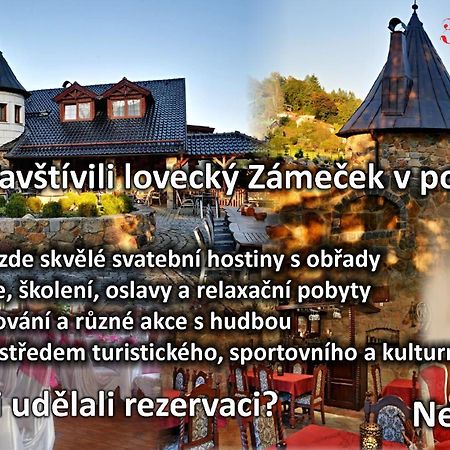 Zamecek Kaliste Hotel Poddubi Exterior photo